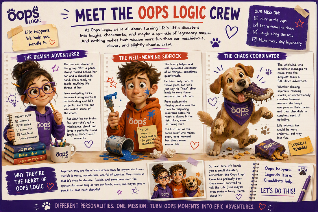 Meet the Oops Logic Crew