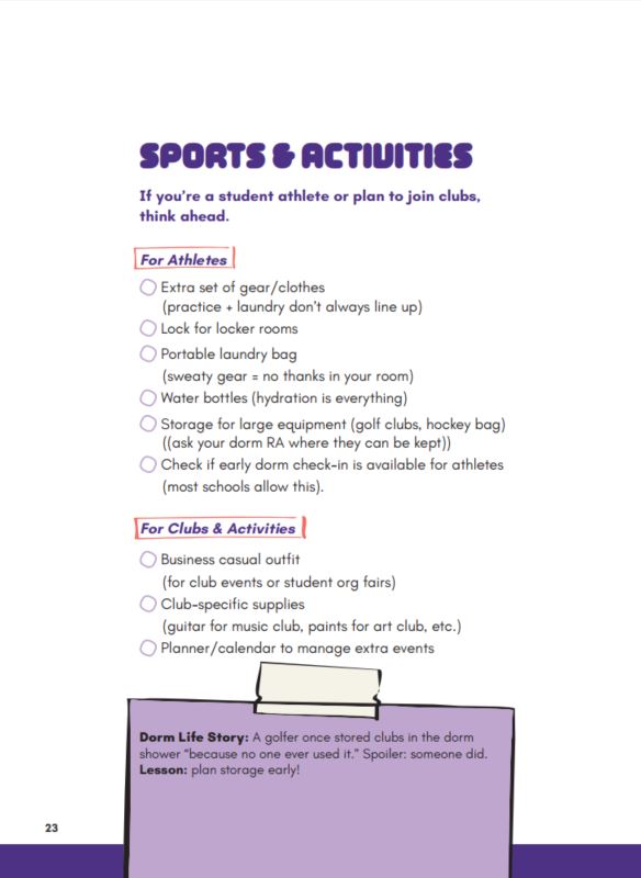The Ultimate College Survival Checklist & Guide